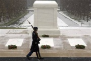 The Tomb of the Unknowns at Arlington National Cemetery, designed by architect Lorimer Rich. Photo credit: US Air Force